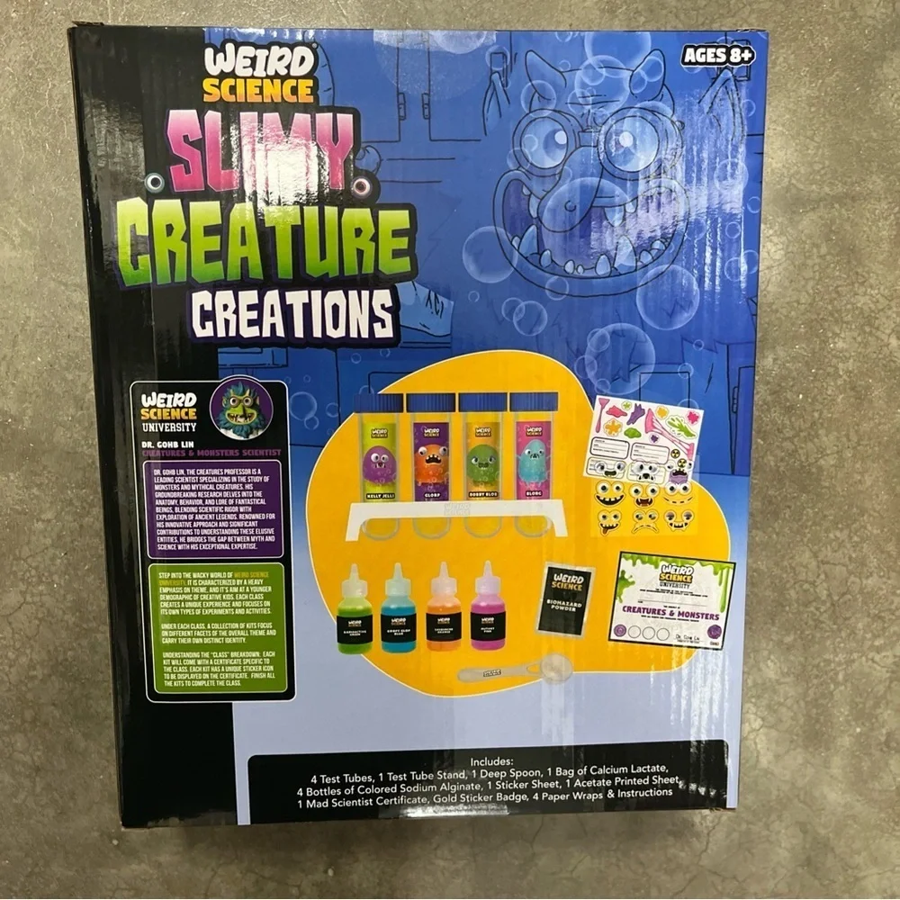 Slimy Creature Creations Kit - Green, Purple, Blue